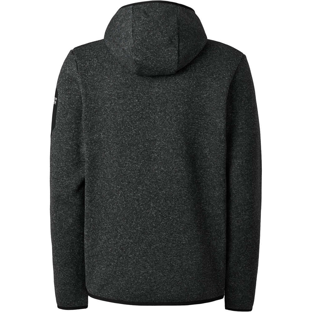 Ternua sudadera hombre INNU LOW IMPACT GRIS vista trasera