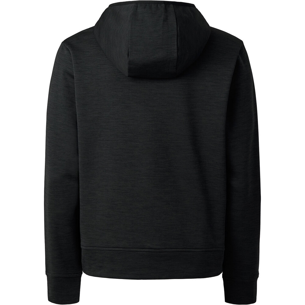 Ternua sudadera hombre TOSLOW NEGRO vista trasera