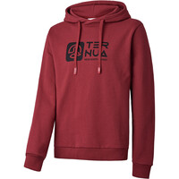 Ternua Sudaderas Montaña Hombre AILIK ROJO vista frontal