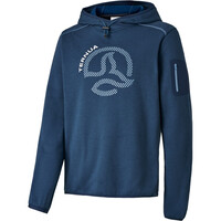 Ternua Sudaderas Montaña Hombre FOX POINT AZUL vista frontal