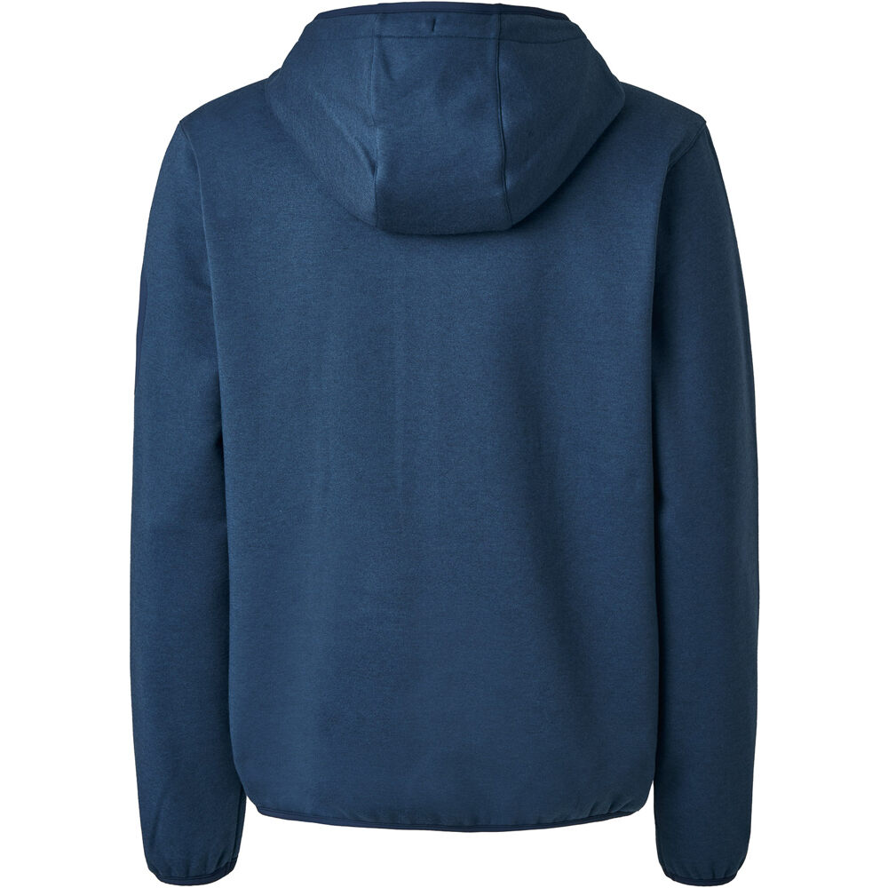 Ternua Sudaderas Montaña Hombre FOX POINT AZUL vista trasera