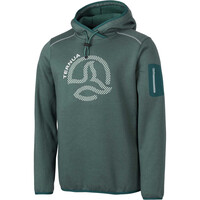 Ternua Sudaderas Montaña Hombre FOX POINT VERDE vista frontal