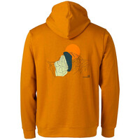 Ternua Sudaderas Montaña Hombre NANOOK REGENERATIVE AMARILLO vista trasera