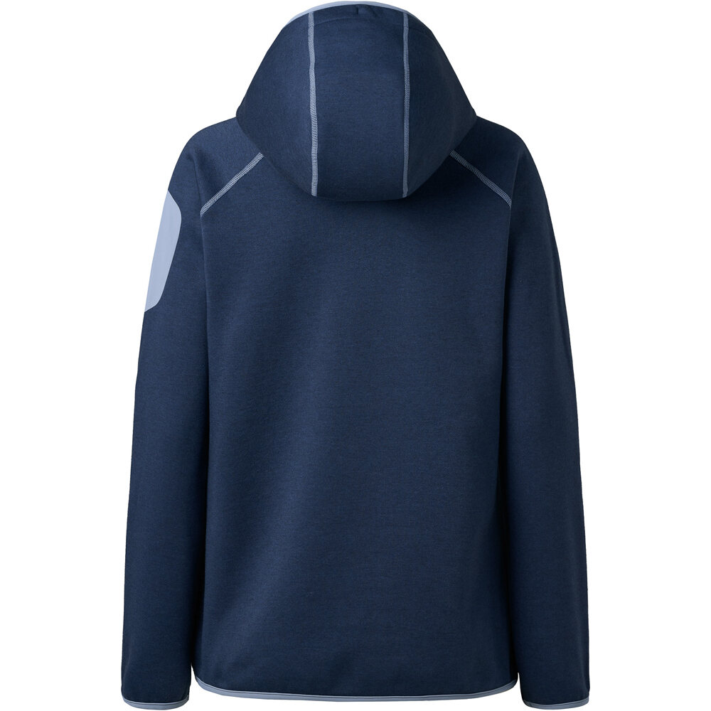 Ternua Sudaderas Montaña Mujer FOX POINT AZUL vista trasera