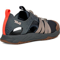 Teva sandalias trekking hombre HYDRATREK CT GRIS vista trasera