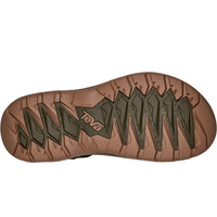 Teva sandalias trekking hombre TERRA FI 5 UNIVERSAL VERDE vista superior