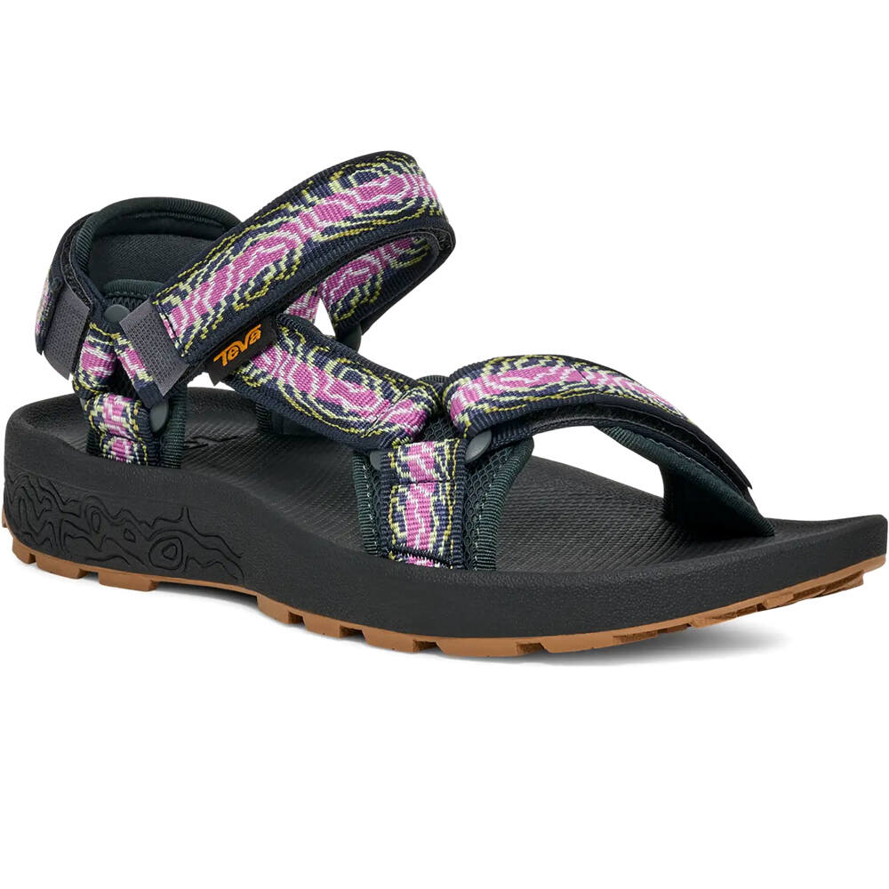Teva sandalias trekking mujer HYDRATREK GRIS lateral interior