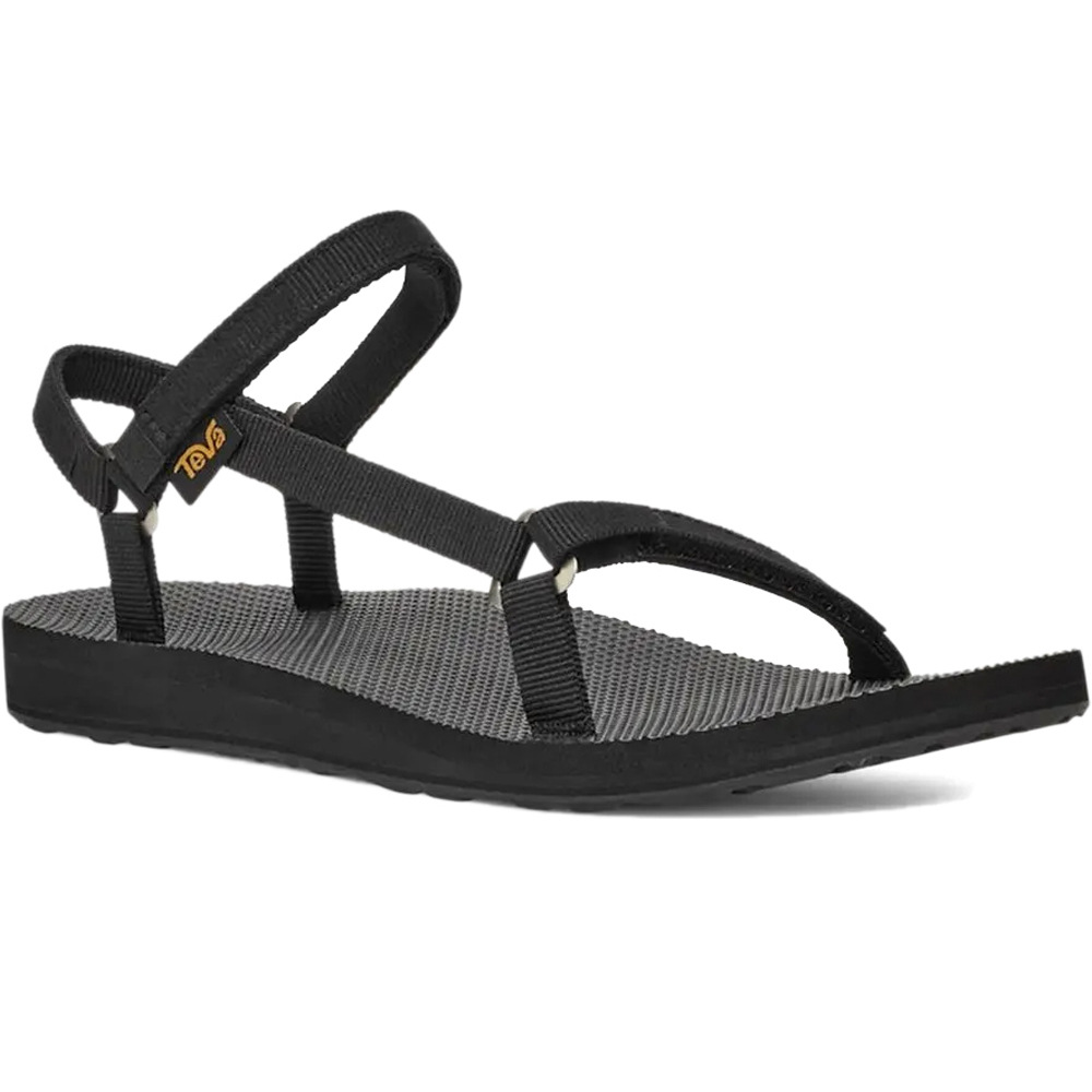 Teva sandalias trekking mujer ORIGINAL UNIVERSAL SLIM NEGRO lateral interior