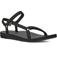 Teva sandalias trekking mujer ORIGINAL UNIVERSAL SLIM NEGRO lateral interior