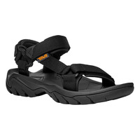 Teva sandalias trekking mujer TERRA FI 5 UNIVERSAL NEGRO lateral interior