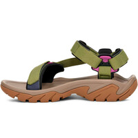 Teva sandalias trekking mujer TERRA FI 5 UNIVERSAL VERDE puntera
