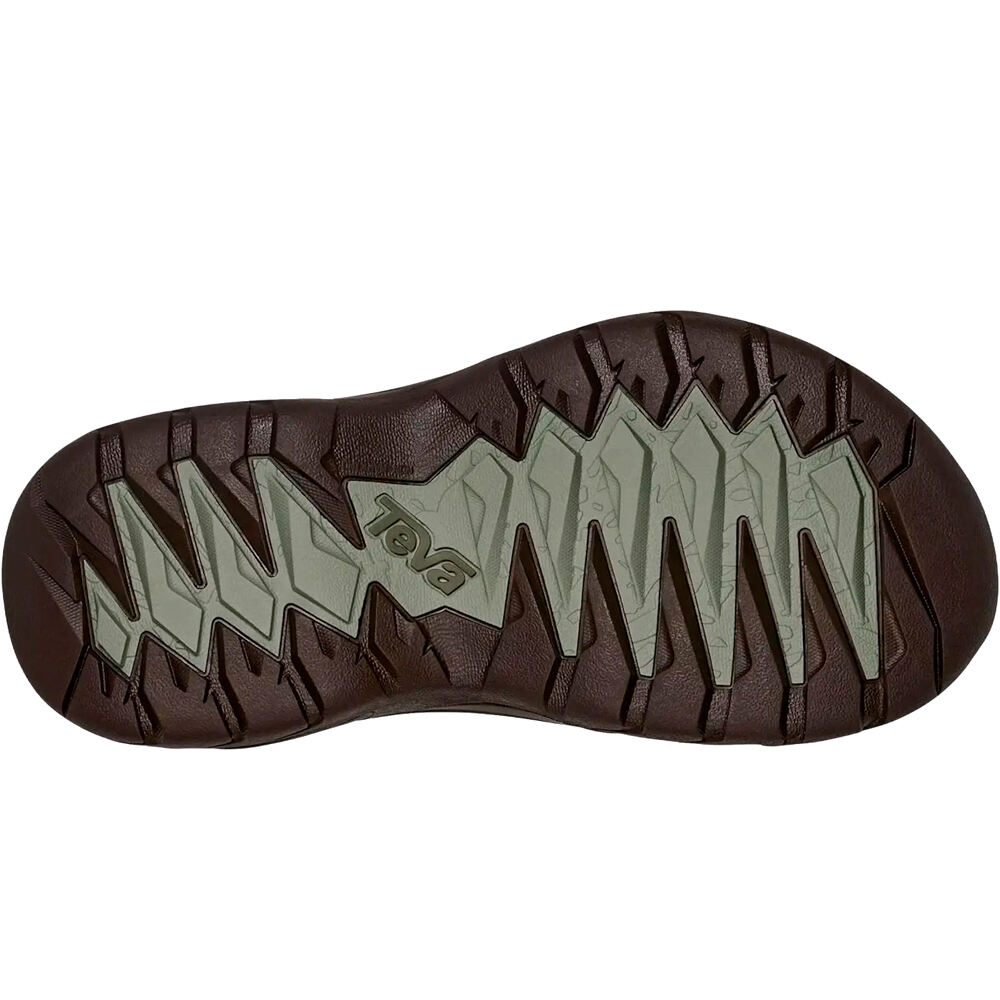 Teva sandalias trekking mujer TERRA FI 5 UNIVERSAL VERDE vista trasera