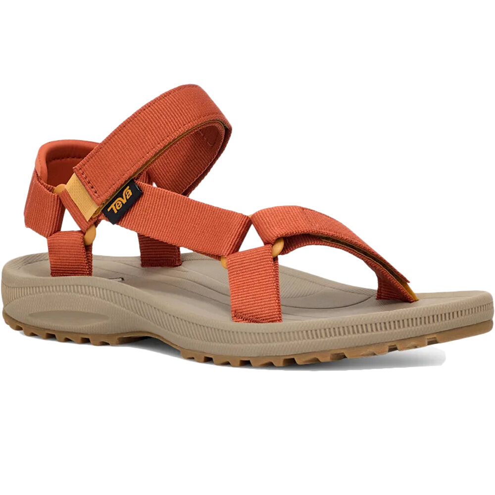 Teva sandalias trekking mujer WINSTED ROJO lateral interior