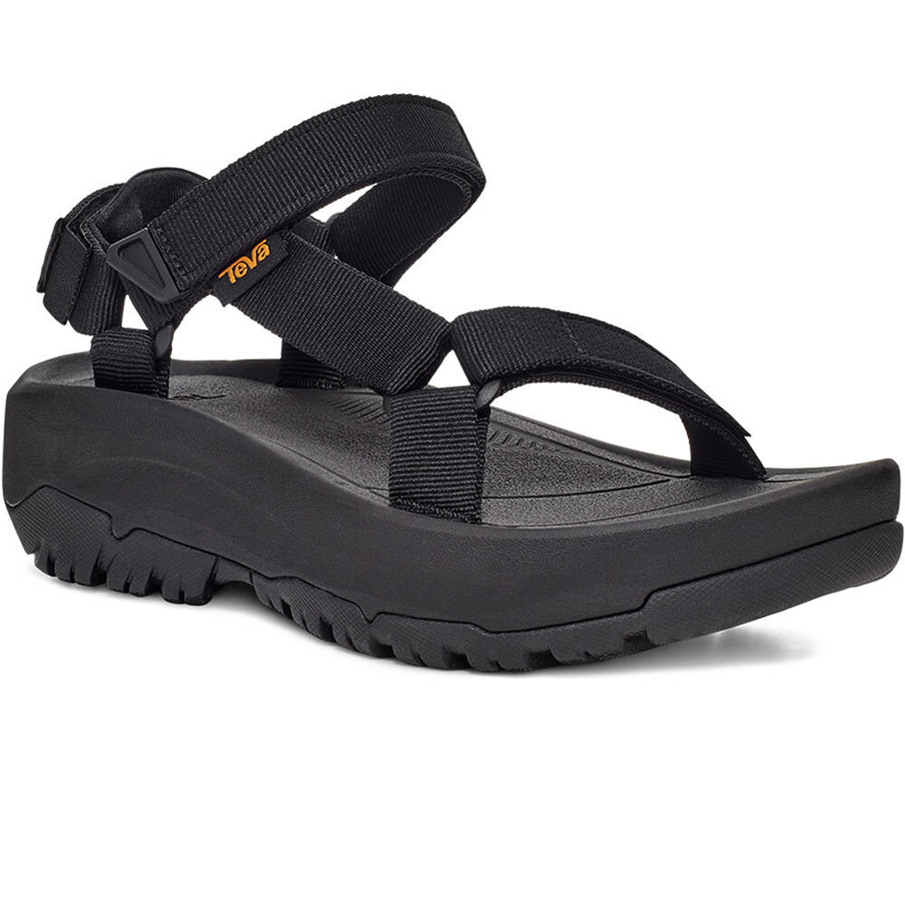 Teva zueco mujer HURRICANE XLT AMPSOL NEGRO lateral interior