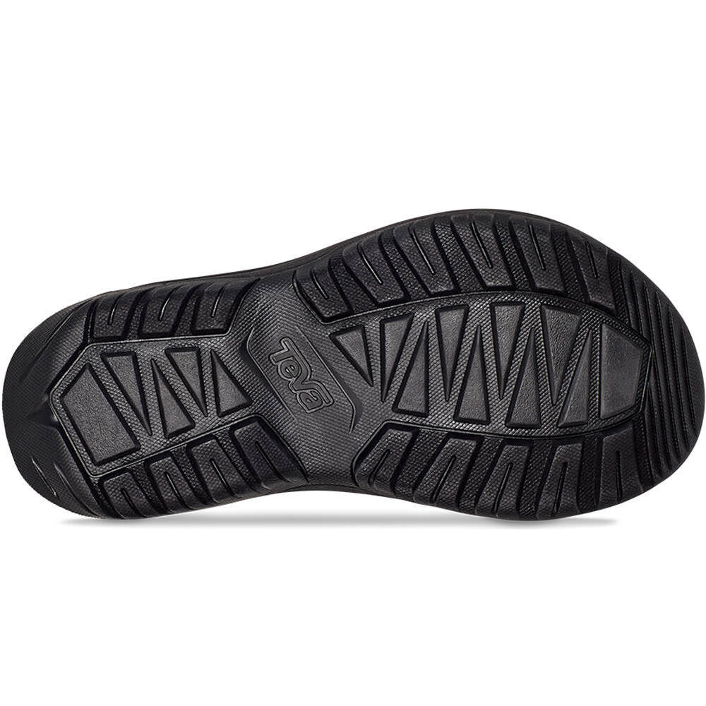 Teva zueco mujer HURRICANE XLT AMPSOL NEGRO vista superior