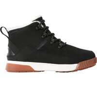 The North Face bota mujer SIERRA WATERPROOF NEGRO lateral exterior