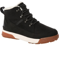 The North Face bota mujer SIERRA WATERPROOF NEGRO lateral interior