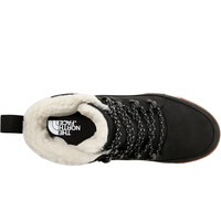 The North Face bota mujer SIERRA WATERPROOF NEGRO vista trasera