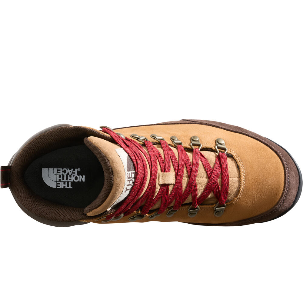 The North Face bota trekking hombre BACK-TO-BERKELEY IV LEATHER WATERPROOF MARRON lateral interior