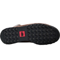The North Face bota trekking hombre BACK-TO-BERKELEY IV LEATHER WATERPROOF MARRON vista trasera