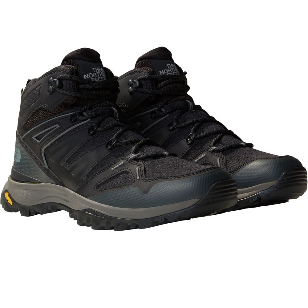 The North Face bota trekking hombre HEDGEHOG MID GORE-TEX NEGRO lateral interior
