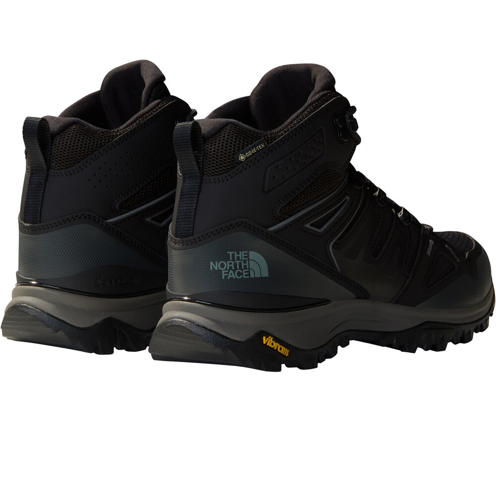 The North Face bota trekking hombre HEDGEHOG MID GORE-TEX NEGRO puntera