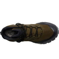 The North Face bota trekking hombre OFFTRAIL HIKE MID GORE-TEX MARRON vista superior
