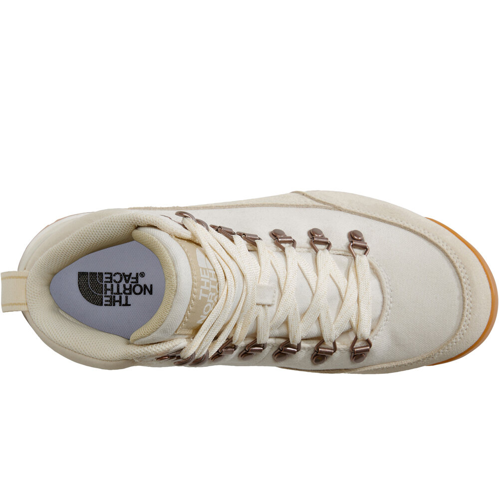 The North Face bota trekking mujer BACK-TO-BERKELEY IV BLANCO lateral interior