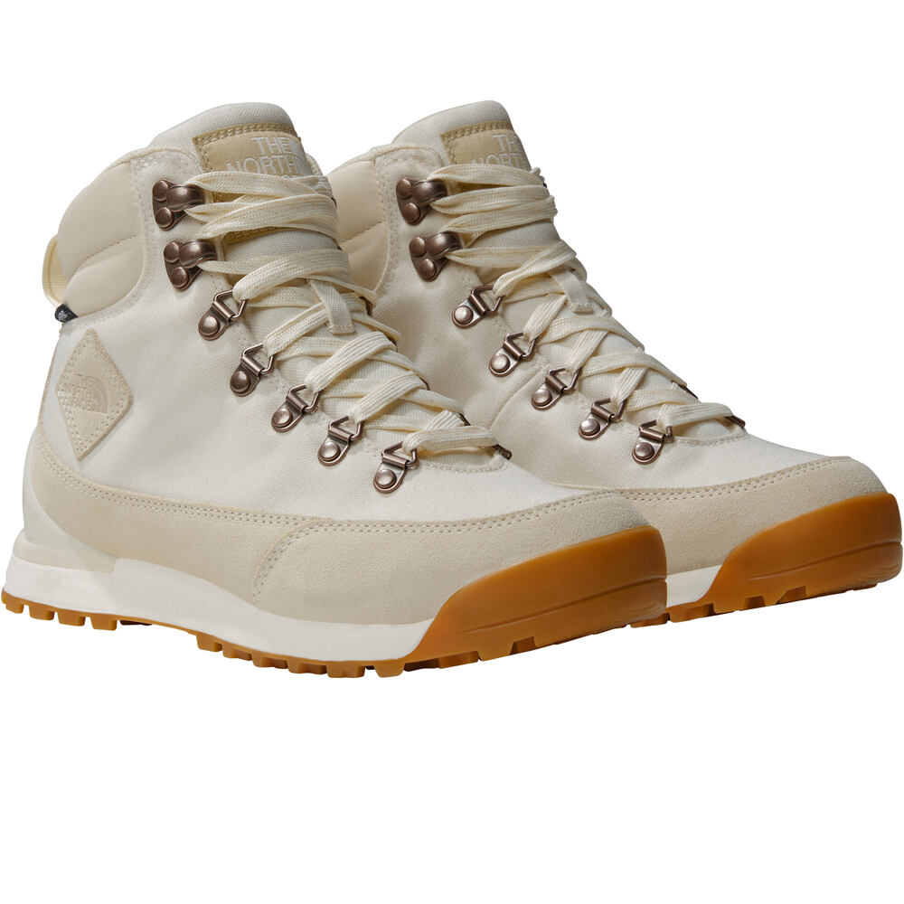 The North Face bota trekking mujer BACK-TO-BERKELEY IV BLANCO vista superior