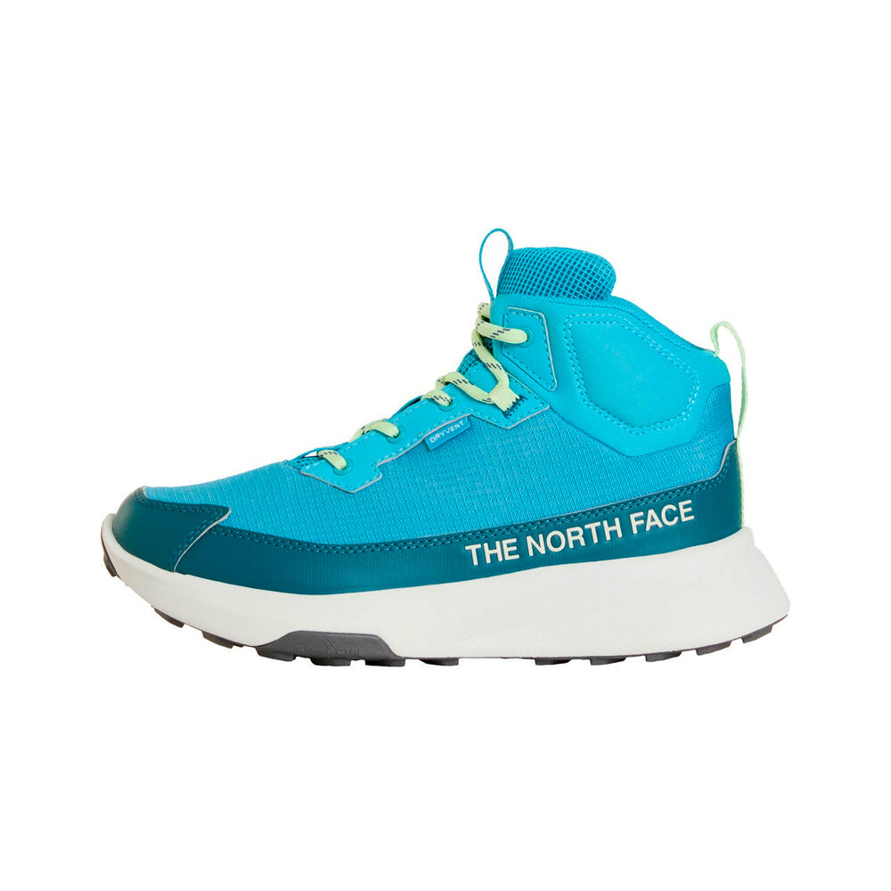 The North Face bota trekking niño FASTPACK II MID WATERPROOF AZUL lateral exterior