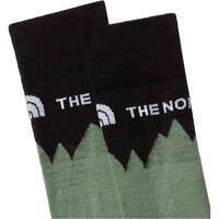 The North Face calcetines montaña MOUNTAIN RESORT GRIS 01