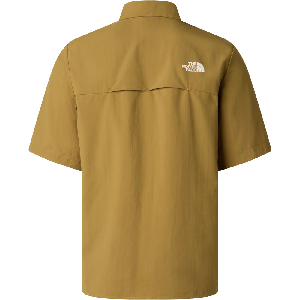 The North Face camisa montaña manga corta hombre PACKABLE MARRON 04