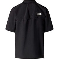 The North Face camisa montaña manga corta hombre PACKABLE NEGRO 03