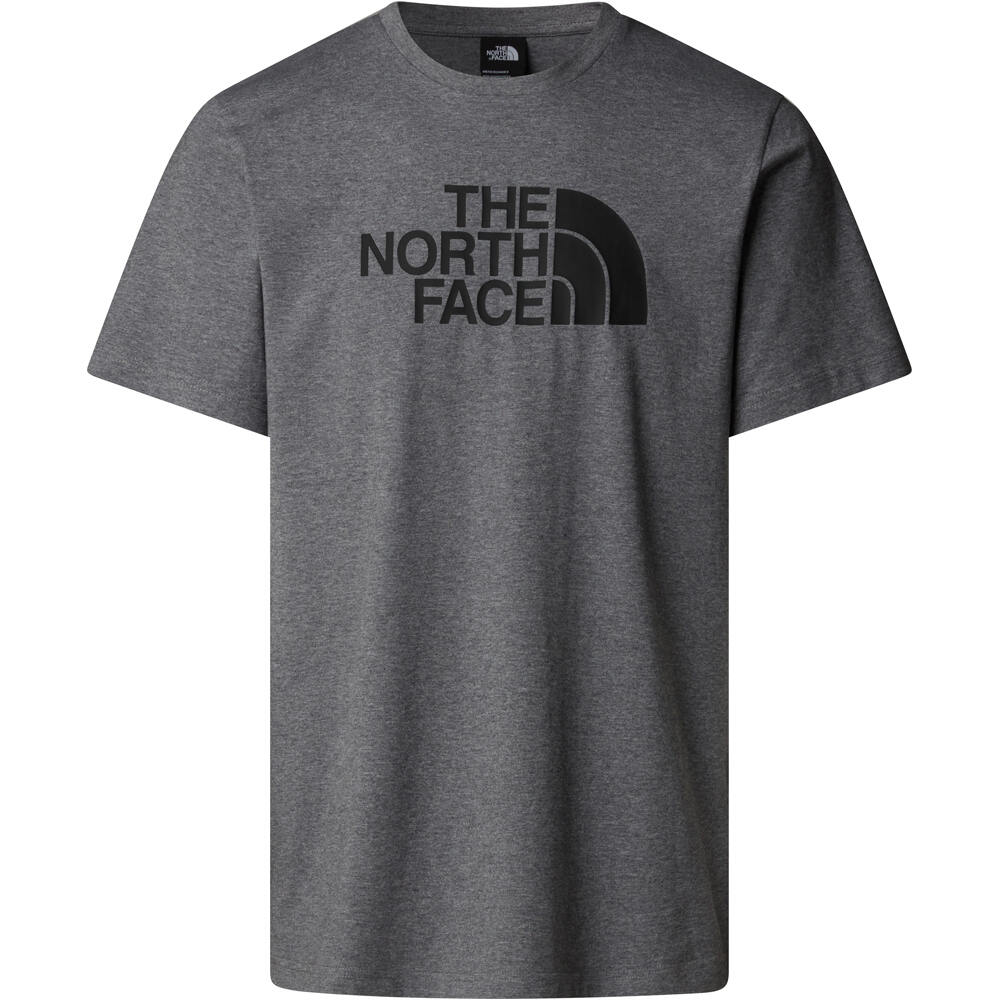 The North Face camiseta manga corta hombre EASY GRIS vista detalle