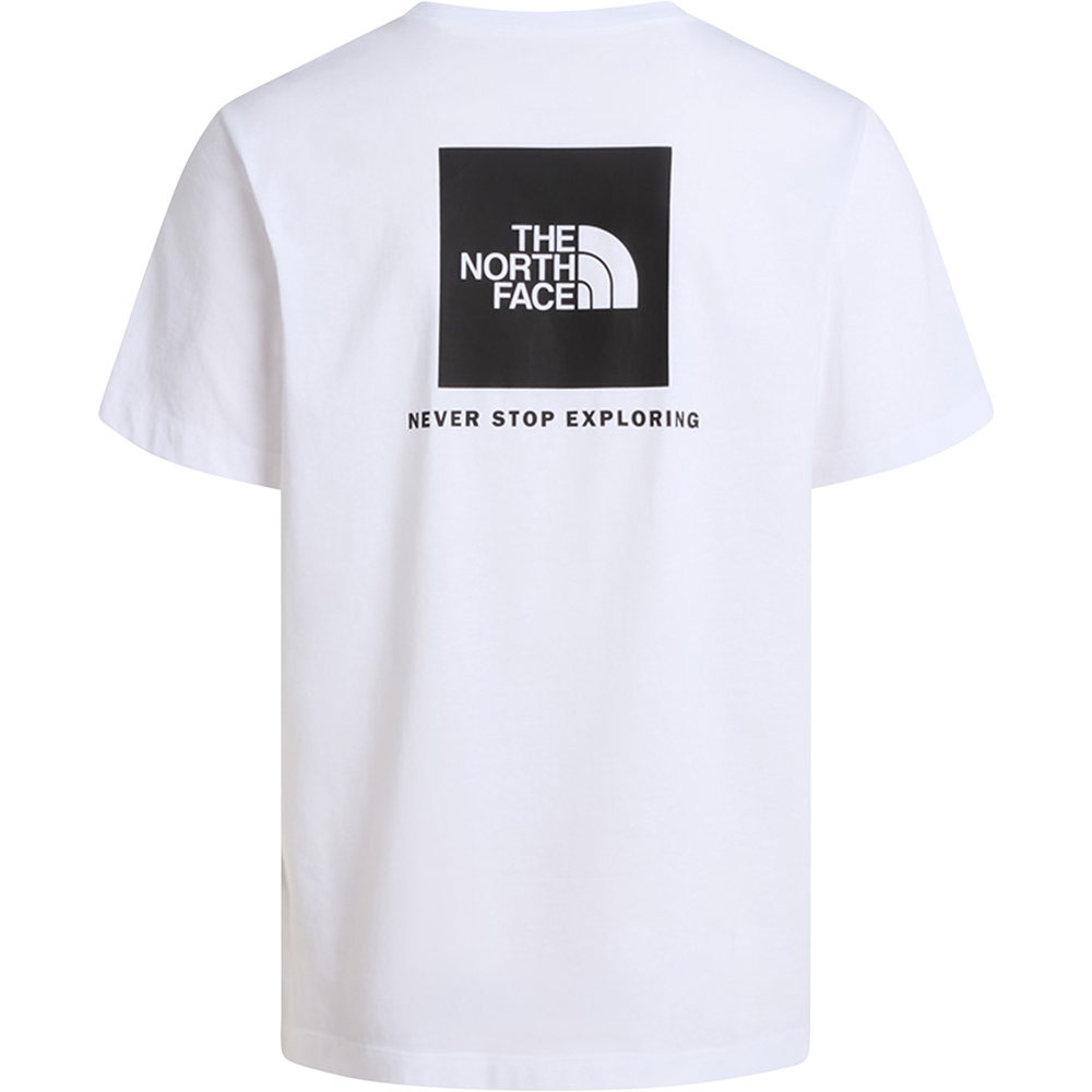 The North Face camiseta manga corta hombre EVOLUTION BOX BLANCO 03