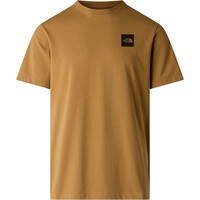 The North Face camiseta manga corta hombre EVOLUTION BOX HALF DOME AMARILLO vista frontal