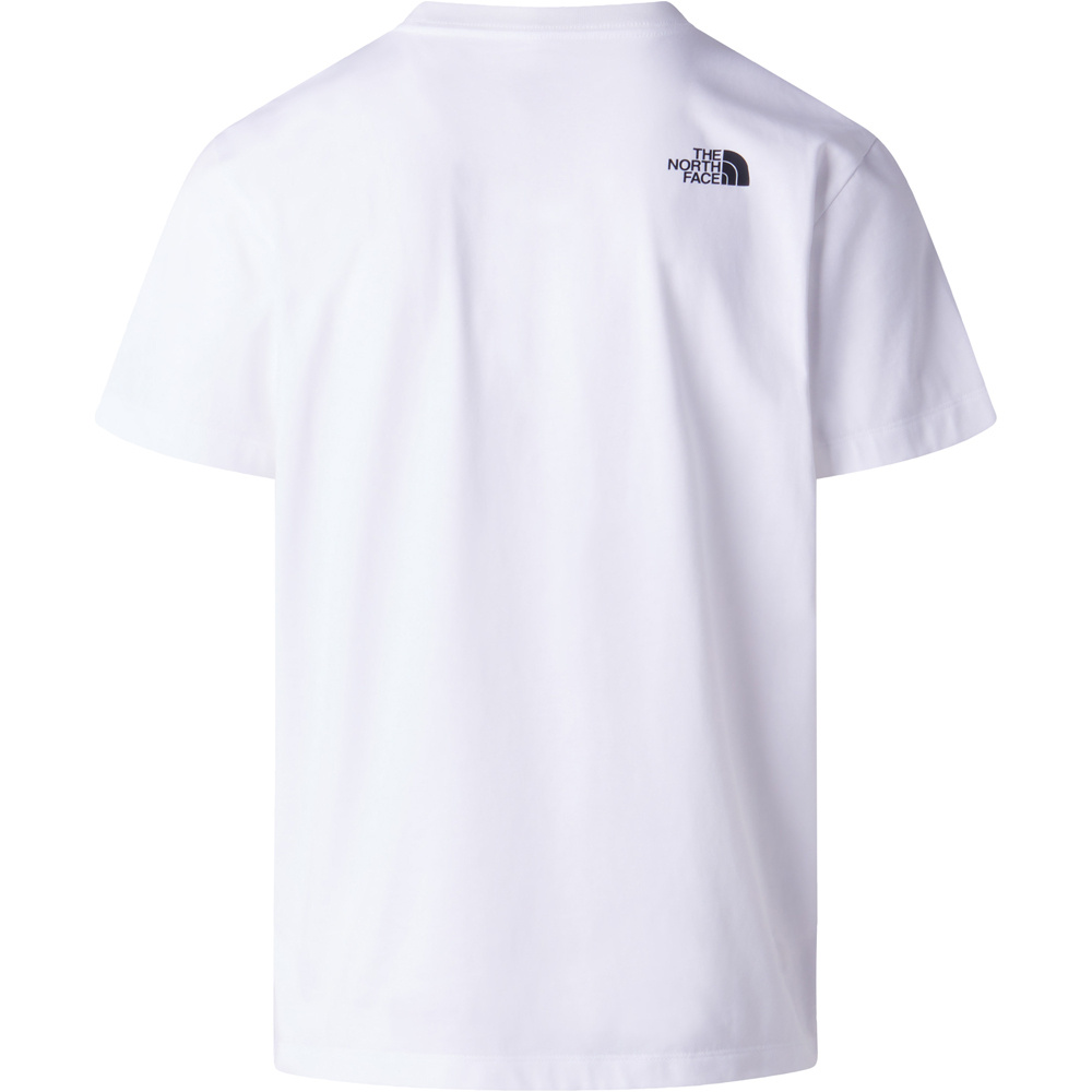 The North Face camiseta manga corta hombre EVOLUTION BOX HALF DOME BLANCO 03