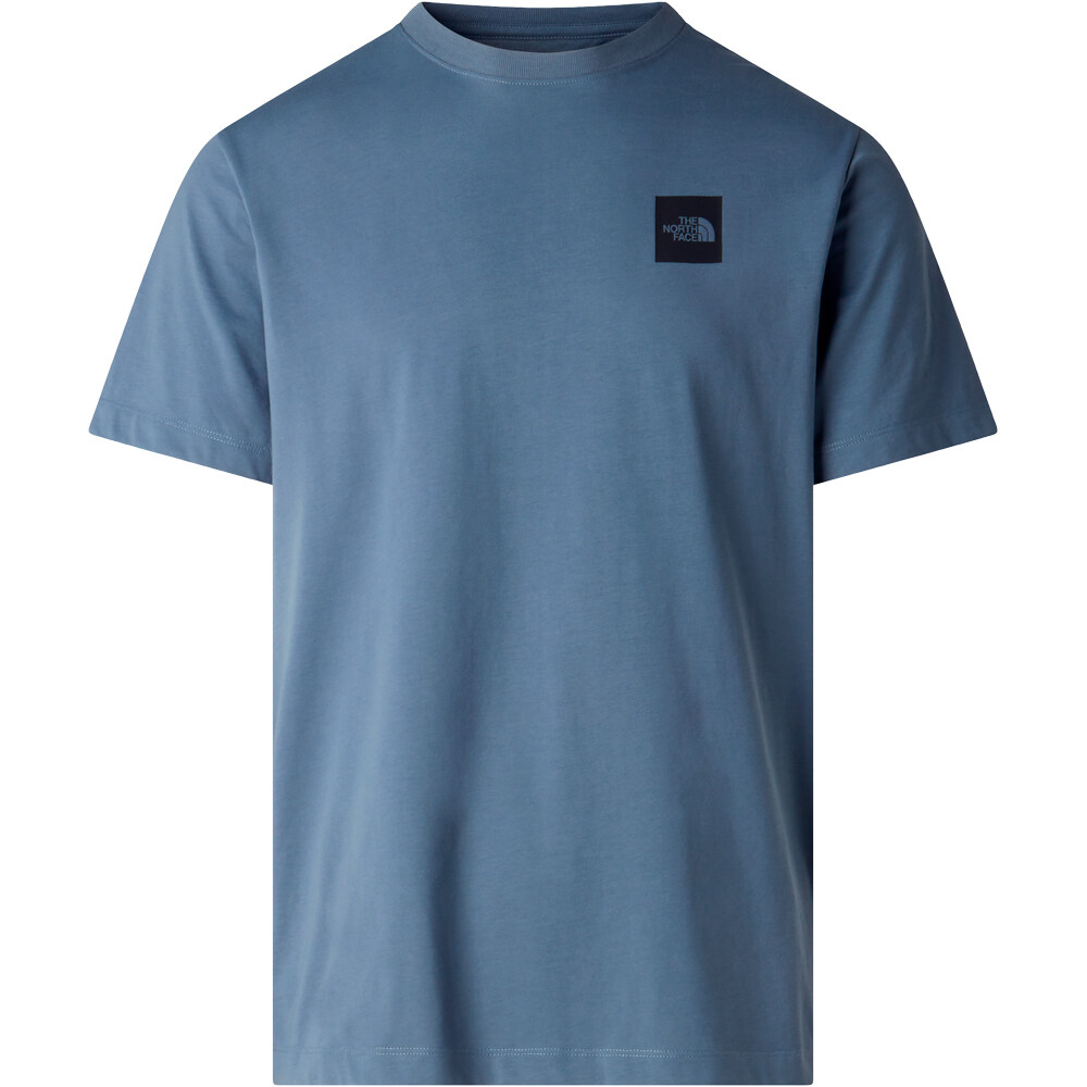 The North Face camiseta manga corta hombre EVOLUTION BOX HALF DOME GRIS vista frontal