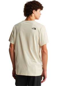 The North Face camiseta manga corta hombre EVOLUTION BOX HALF DOME MARRON vista trasera