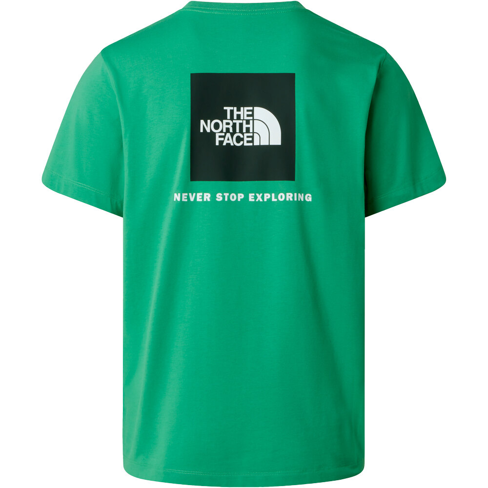 The North Face camiseta manga corta hombre EVOLUTION BOX VERDE 03