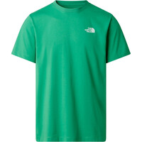 The North Face camiseta manga corta hombre EVOLUTION BOX VERDE