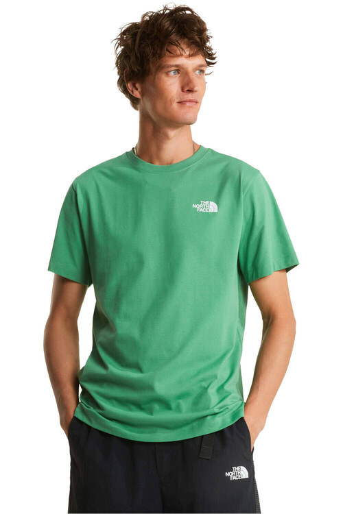 The North Face camiseta manga corta hombre EVOLUTION BOX VERDE