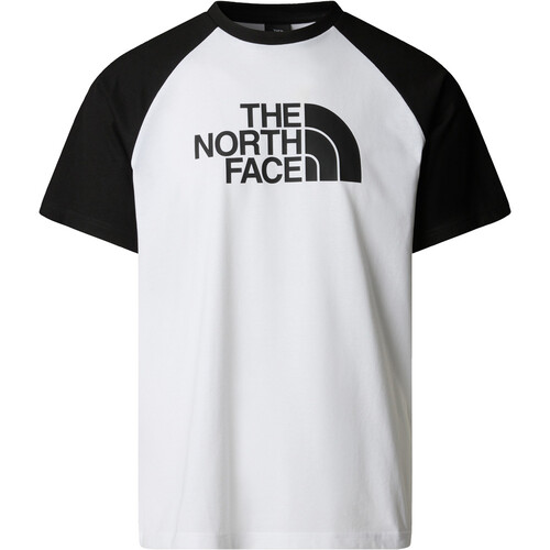 The North Face camiseta manga corta hombre RAGLAN EASY BLANCO