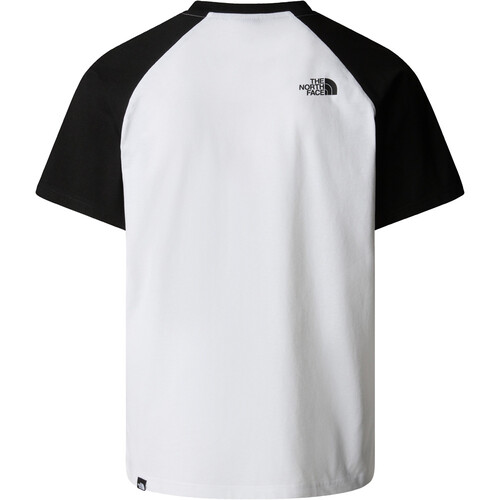 The North Face camiseta manga corta hombre RAGLAN EASY BLANCO