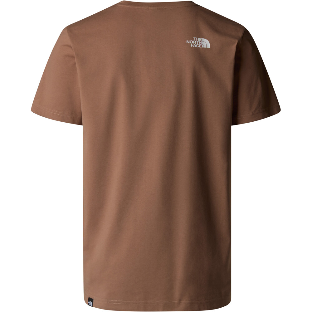 The North Face camiseta manga corta hombre SIMPLE DOME MARRON 03