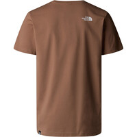 The North Face camiseta manga corta hombre SIMPLE DOME MARRON 03