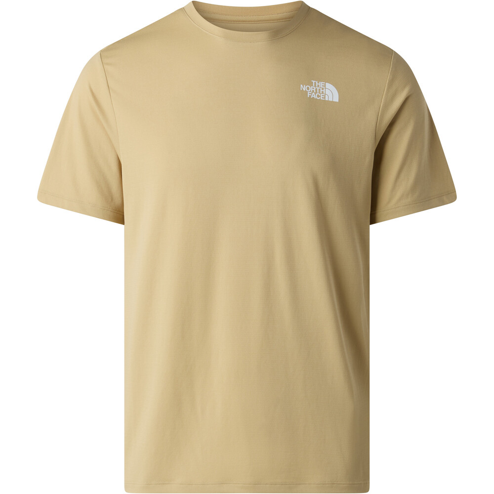 The North Face camiseta montaña manga corta hombre 24/7 MARRON 03