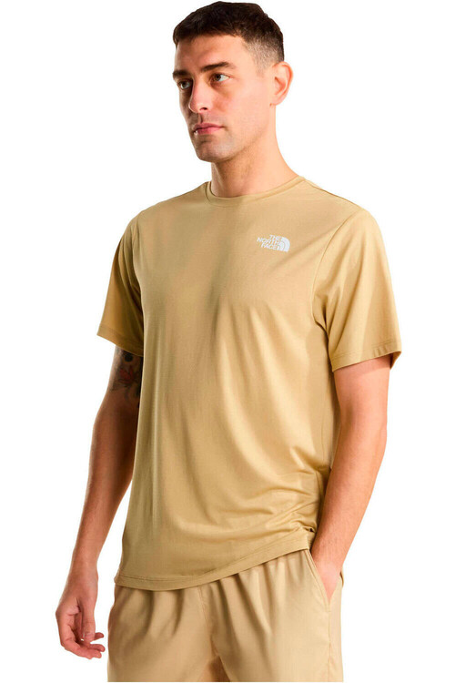 The North Face camiseta montaña manga corta hombre 24/7 MARRON
