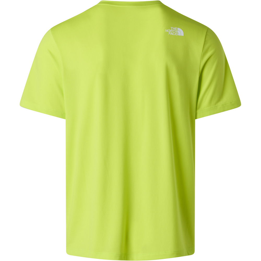 The North Face camiseta montaña manga corta hombre 24/7 VERDE 03