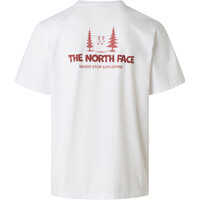 The North Face camiseta montaña manga corta hombre CAMPING RELAXED BLANCO 03